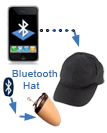 Spy Bluetooth Cap Earpiece